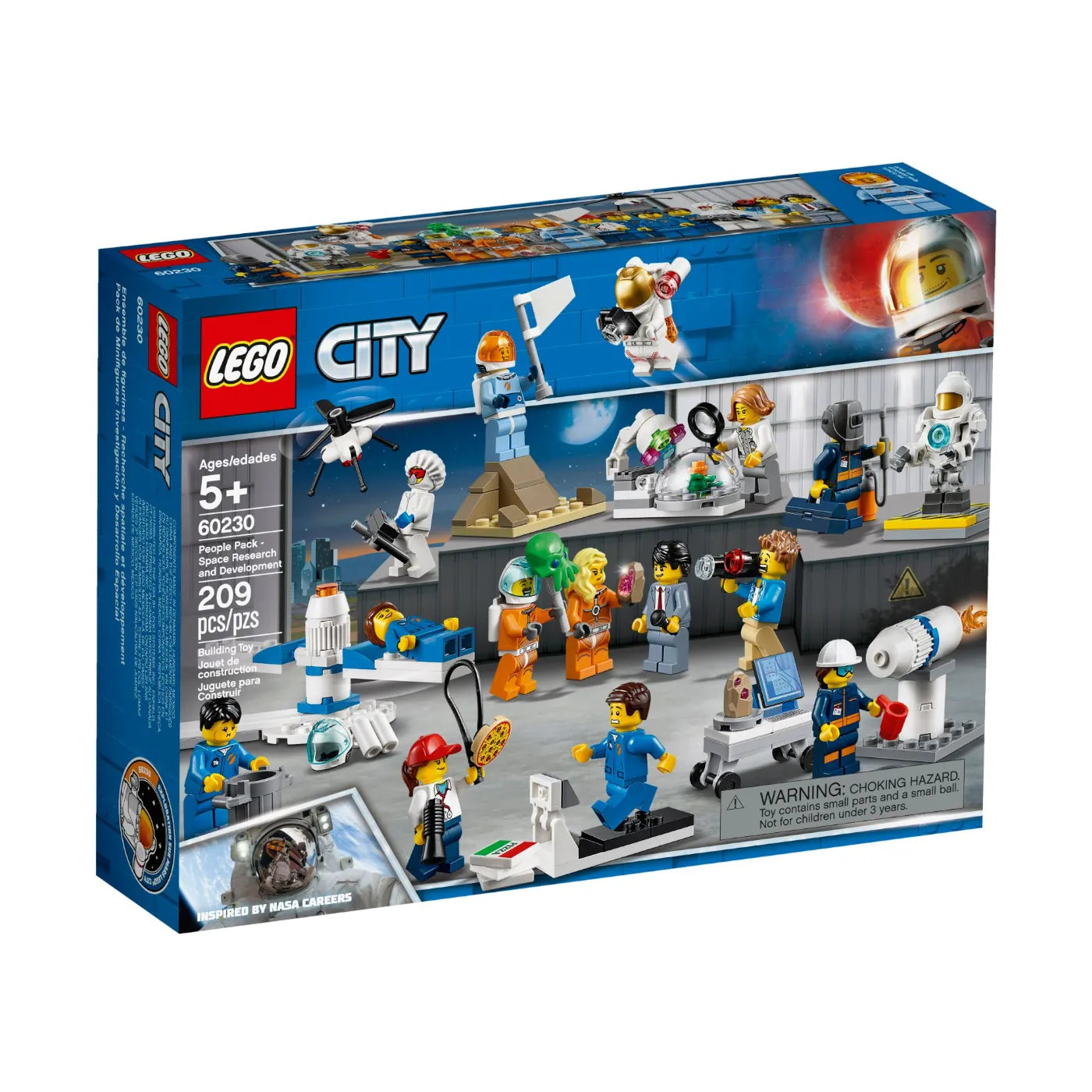 LEGO® City 60230 Stadtbewohner – Weltraumforschung & -entwicklung