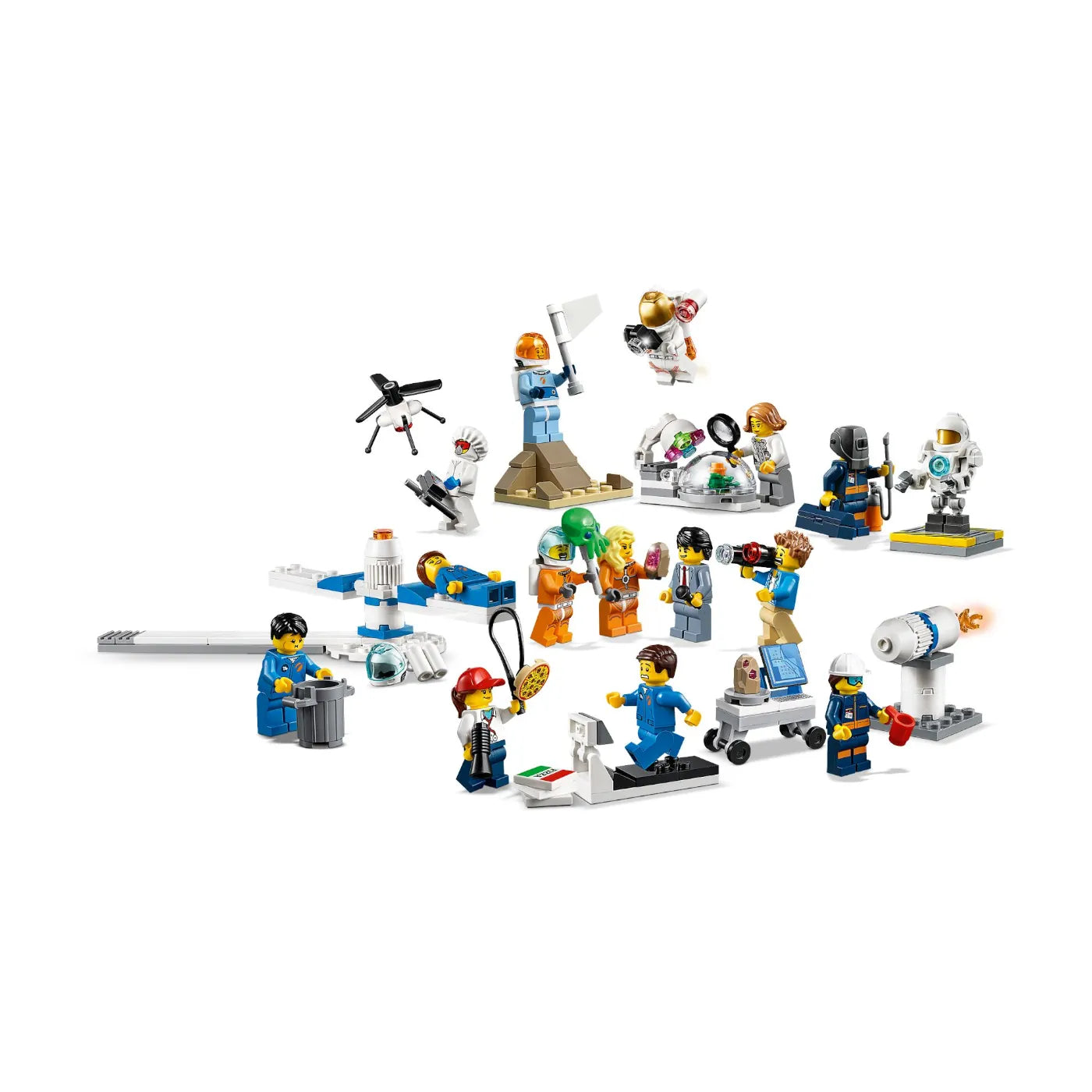 LEGO® City 60230 Stadtbewohner – Weltraumforschung & -entwicklung
