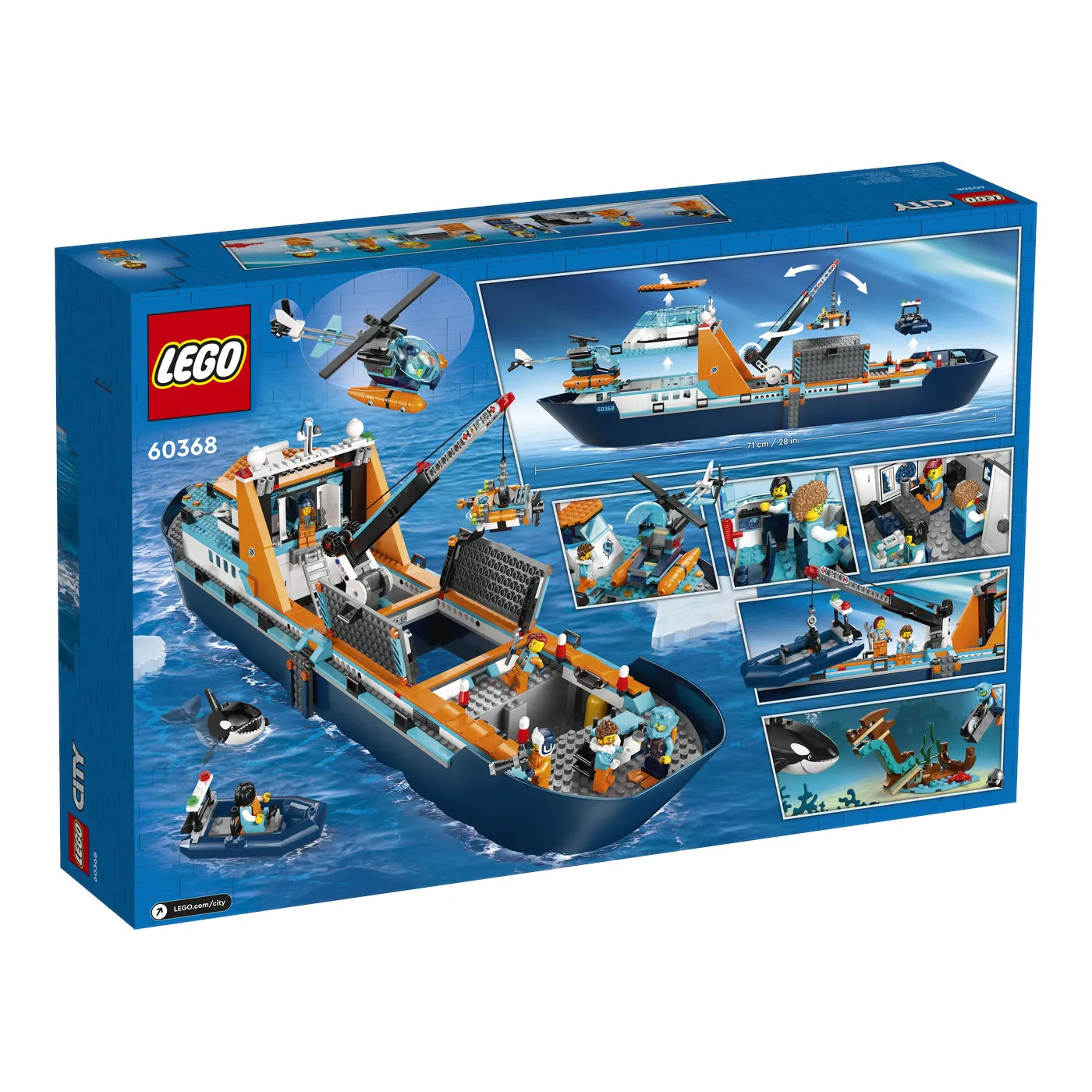 LEGO® City 60368 Arktis-Forschungsschiff