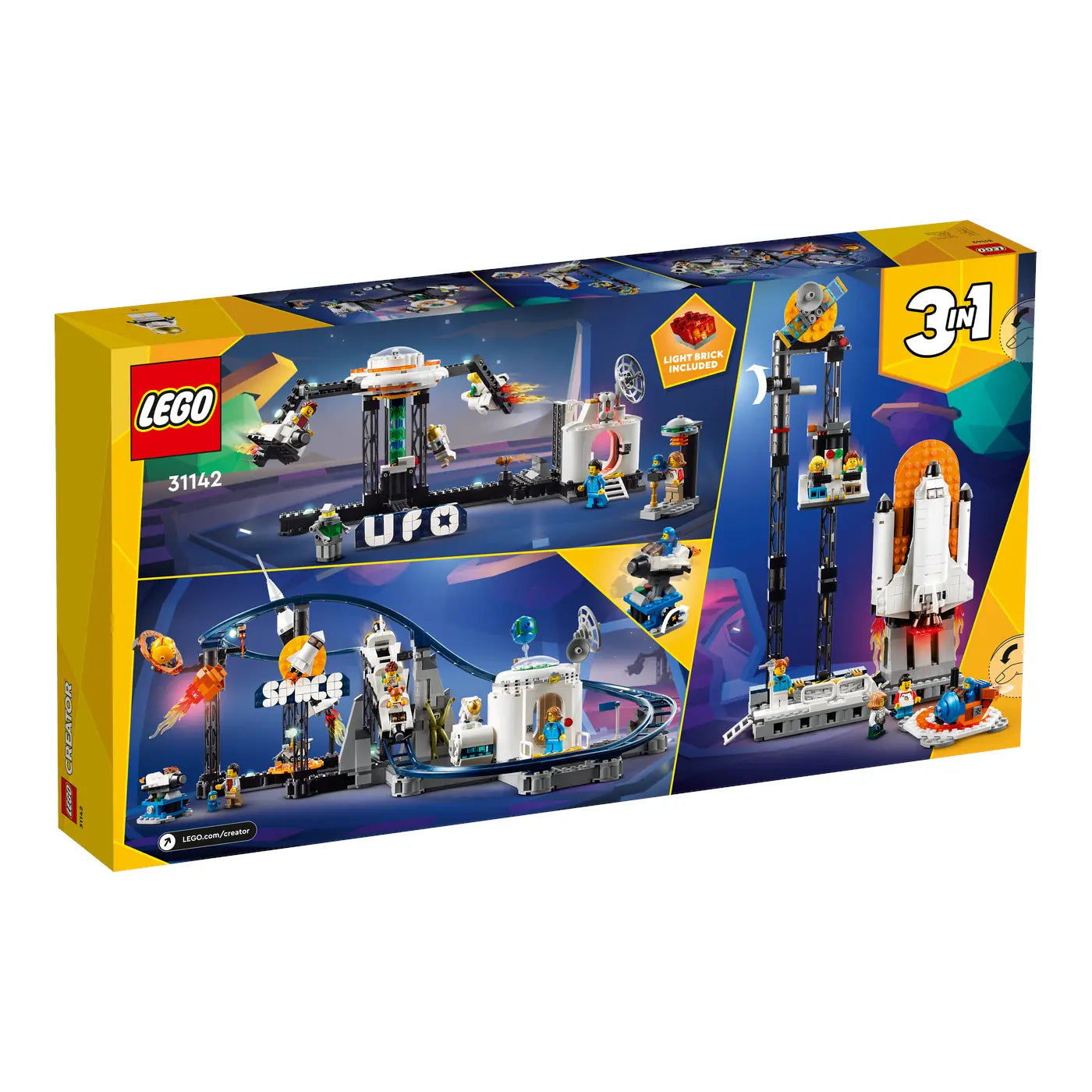 LEGO® Creator 31142 Weltraum-Achterbahn