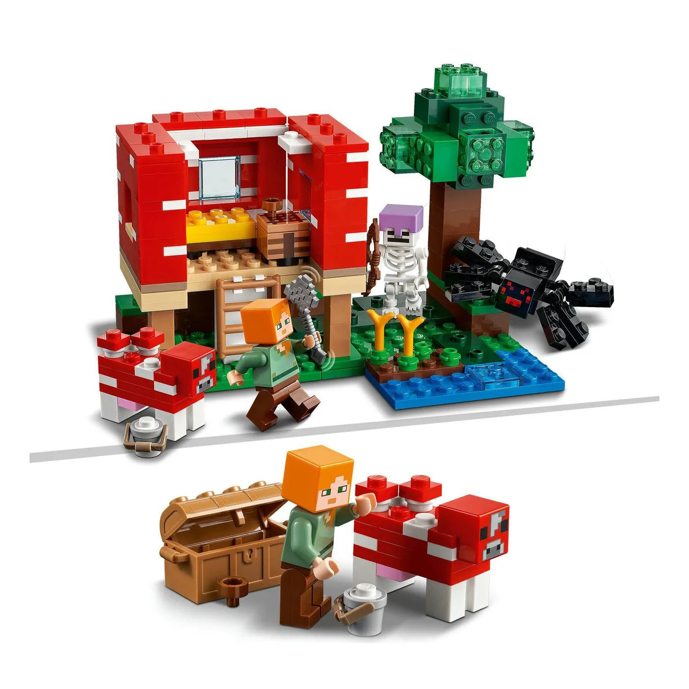 LEGO® Minecraft® 21179 Das Pilzhaus