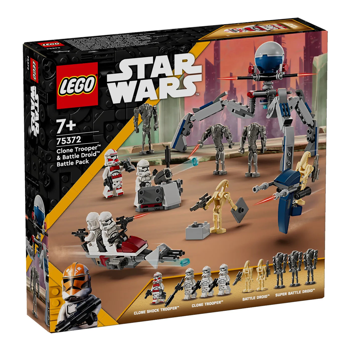 LEGO® Star Wars™ 75372 Clone Trooper™ & Battle Droid™ Battle Pack