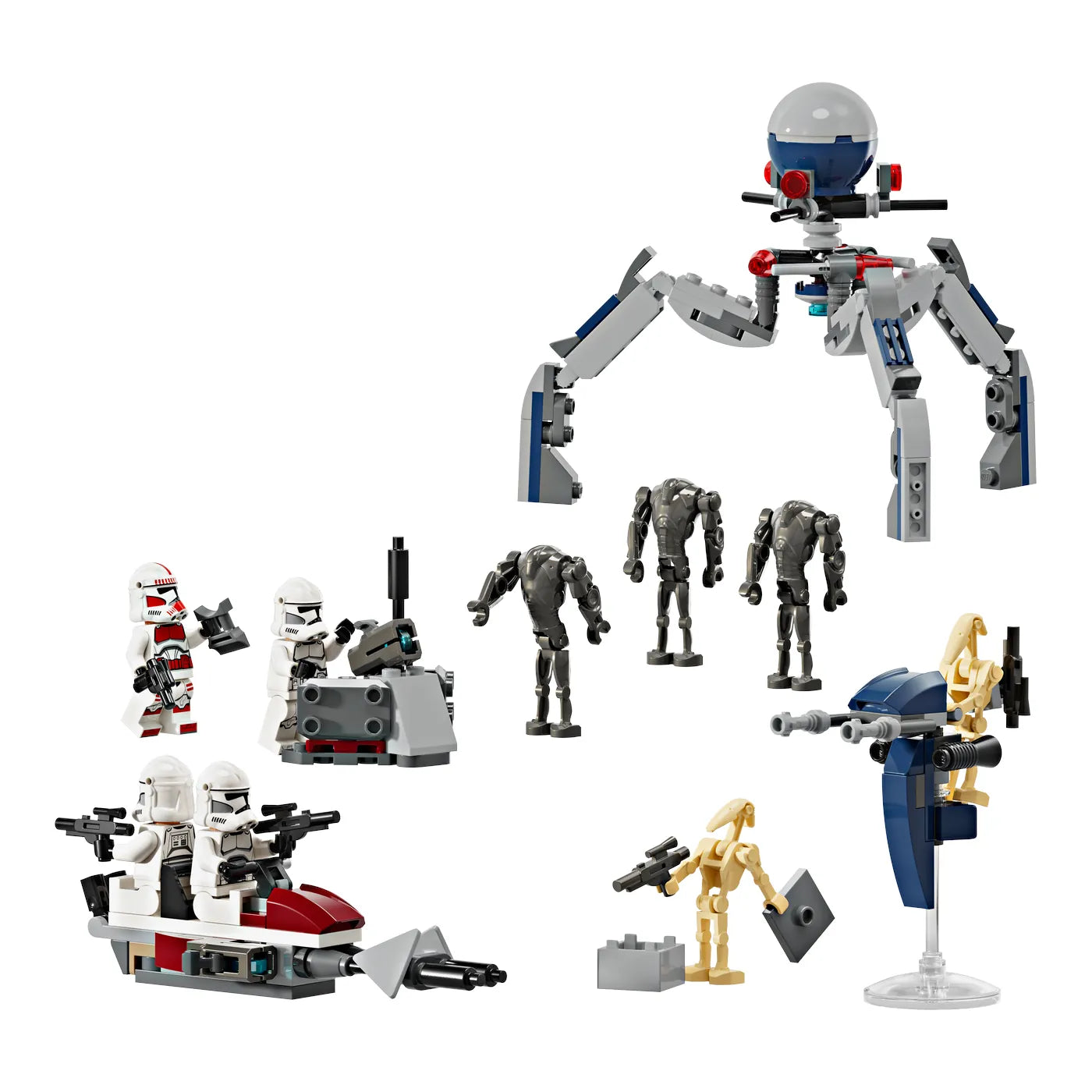 LEGO® Star Wars™ 75372 Clone Trooper™ & Battle Droid™ Battle Pack