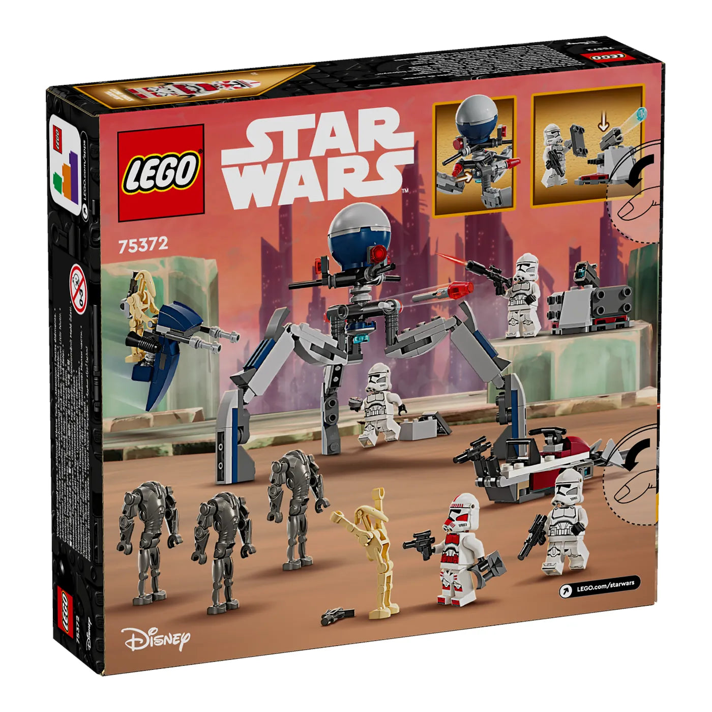 LEGO® Star Wars™ 75372 Clone Trooper™ & Battle Droid™ Battle Pack