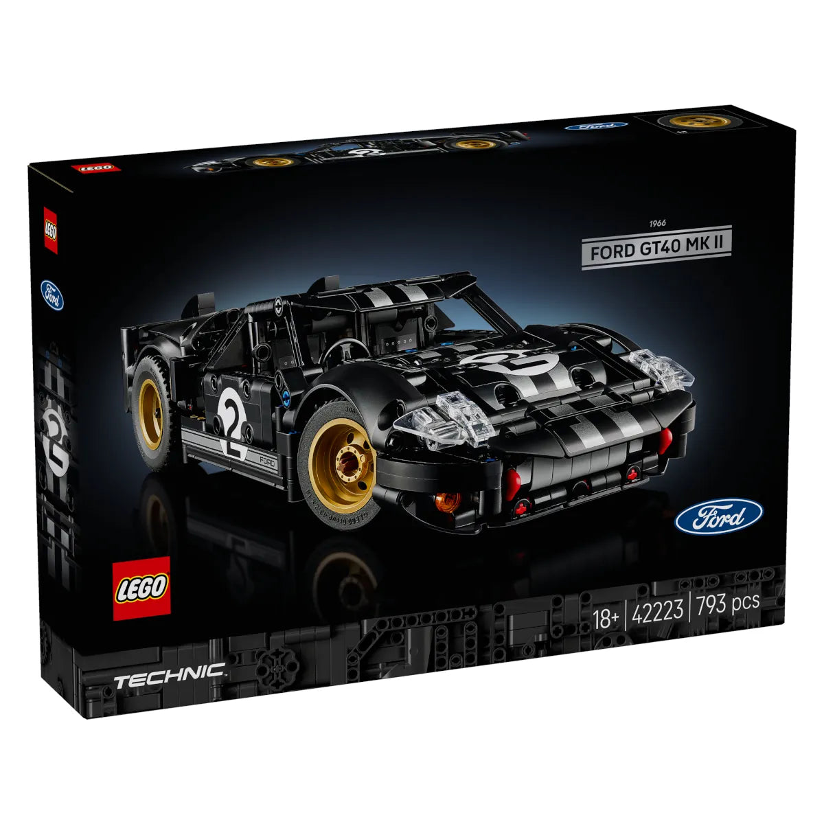 LEGO® Technic™ 42223 1966 Ford GT40 MKII Race Car