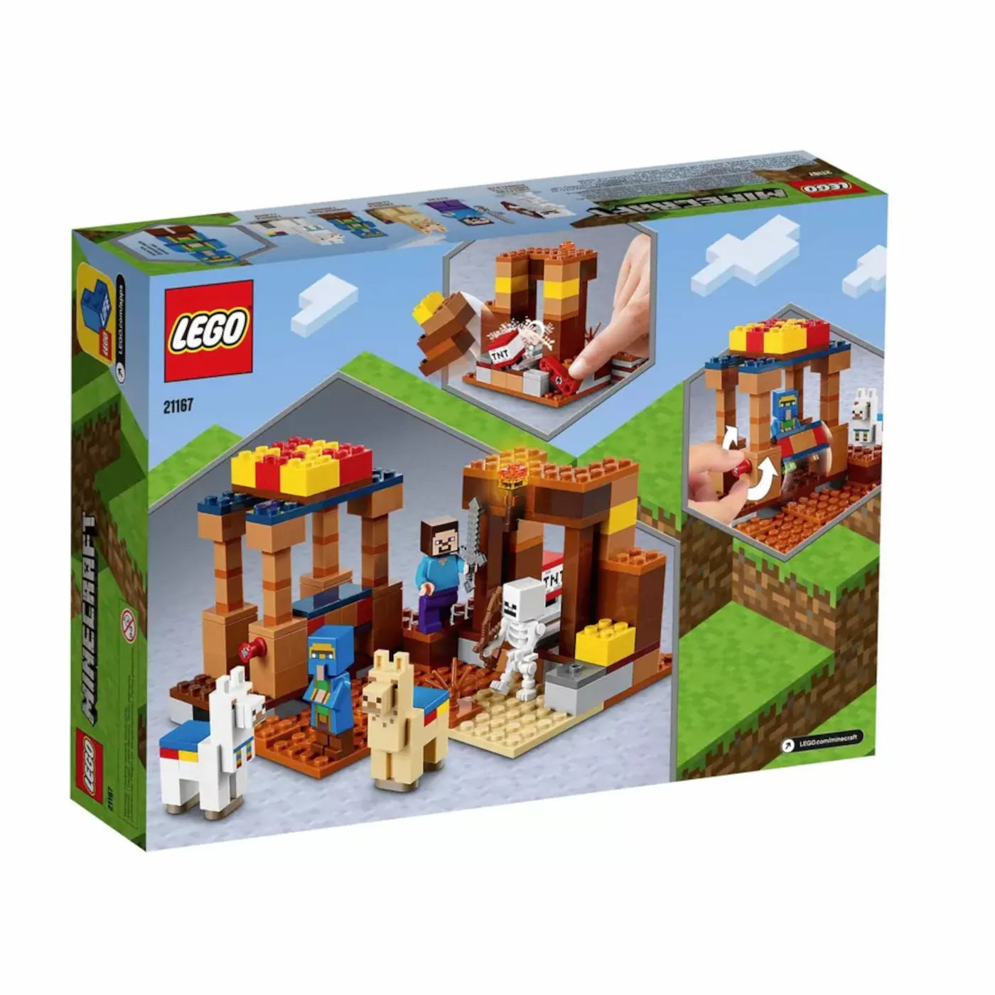 LEGO® Minecraft™ 21167 Der Handelsplatz