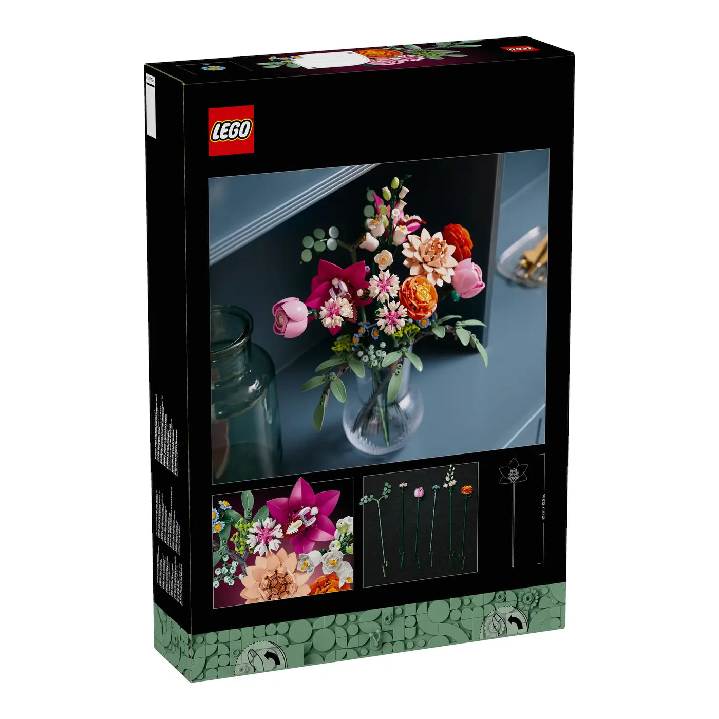 LEGO® Botanicals 10342 Schöner Rosafarbener Blumenstrauß