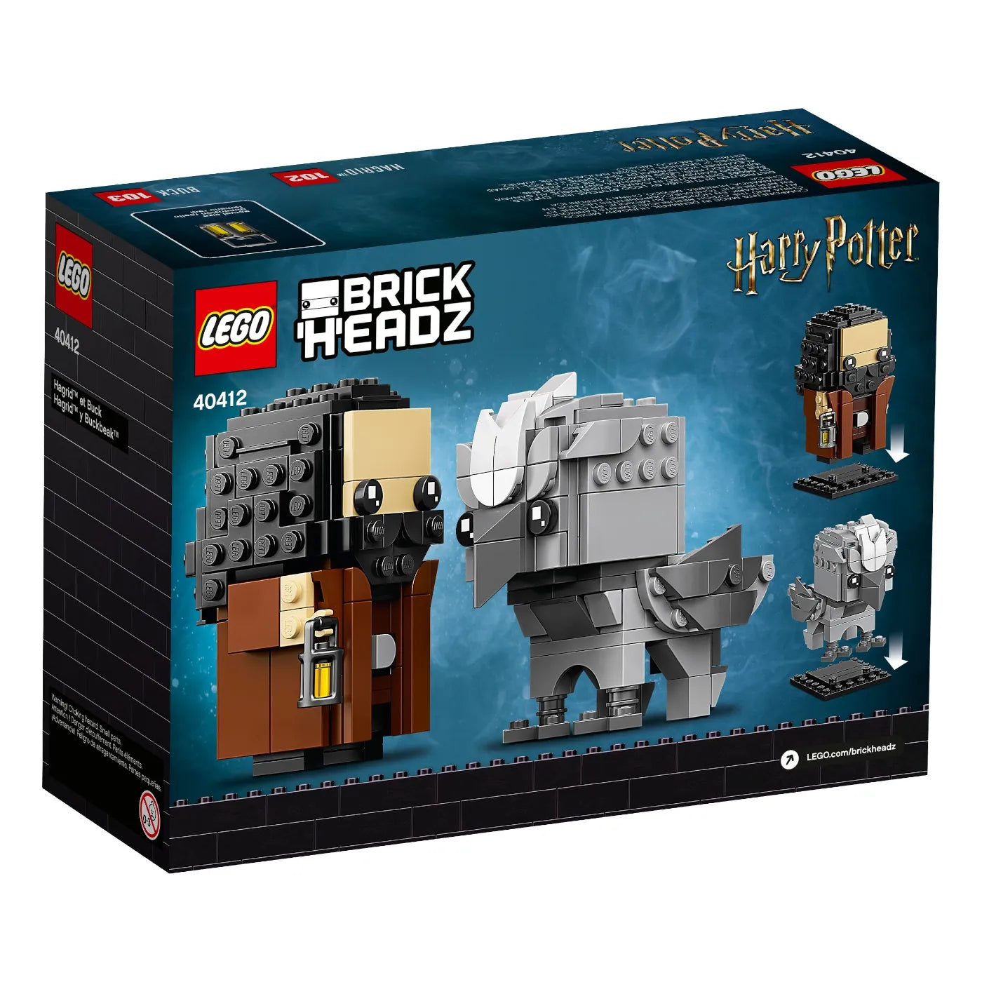 LEGO® BrickHeadz 40412 Hagrid und Seidenschnabel