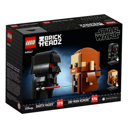 LEGO® BrickHeadz 40547 Obi-Wan Kenobi™ &amp; Darth Vader™