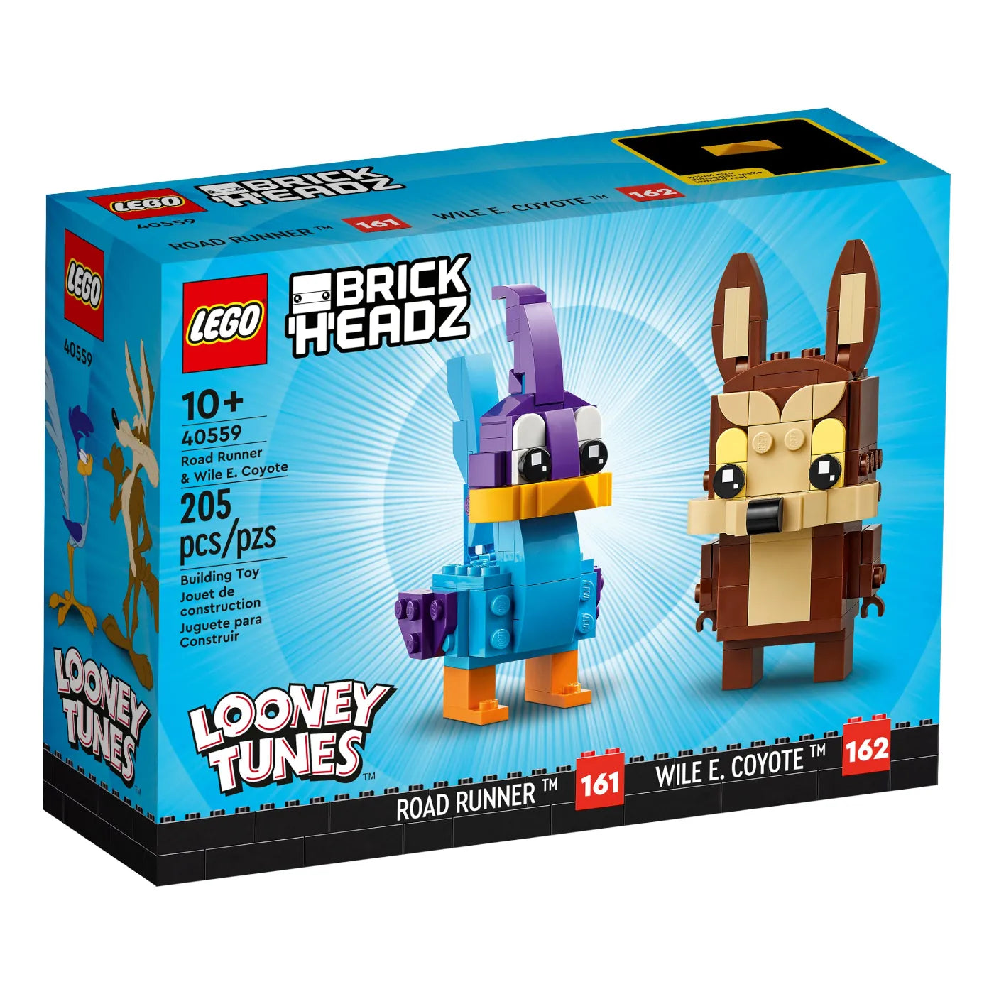 LEGO® BrickHeadz 40559 Road Runner &amp; Wile E. Coyote