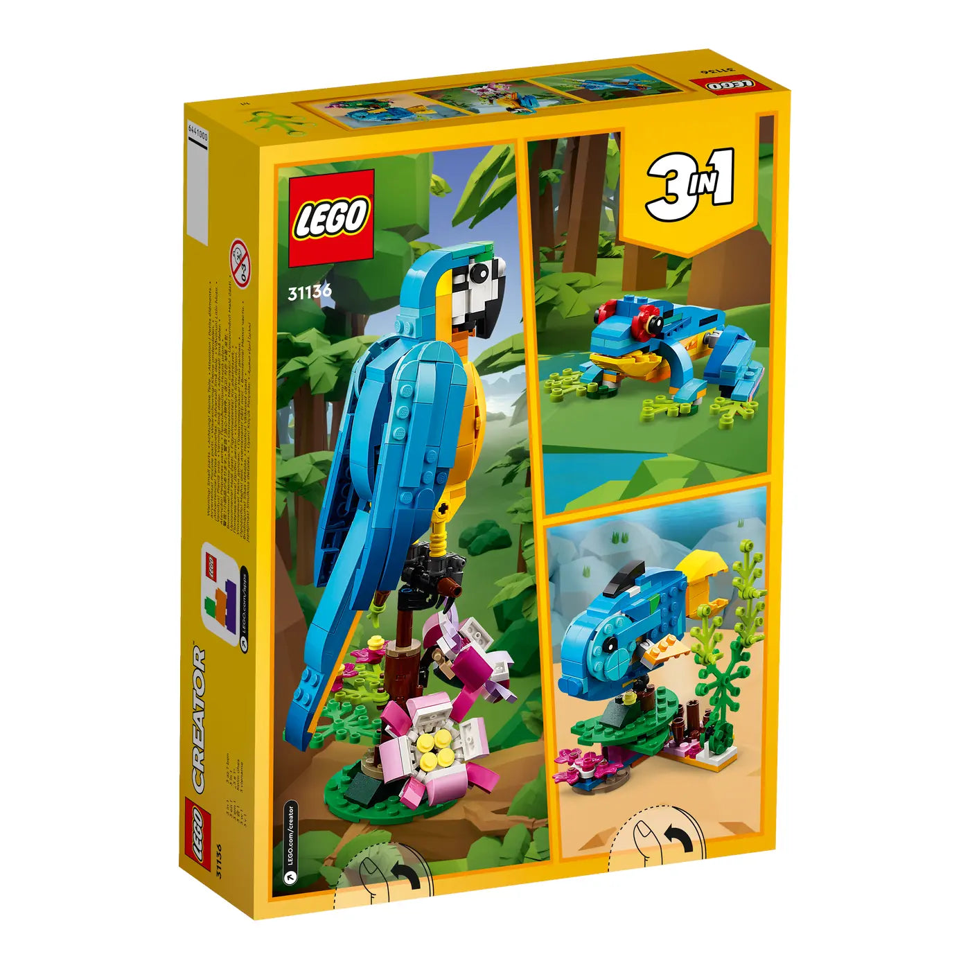 LEGO® Creator 31136 Exotischer Papagei