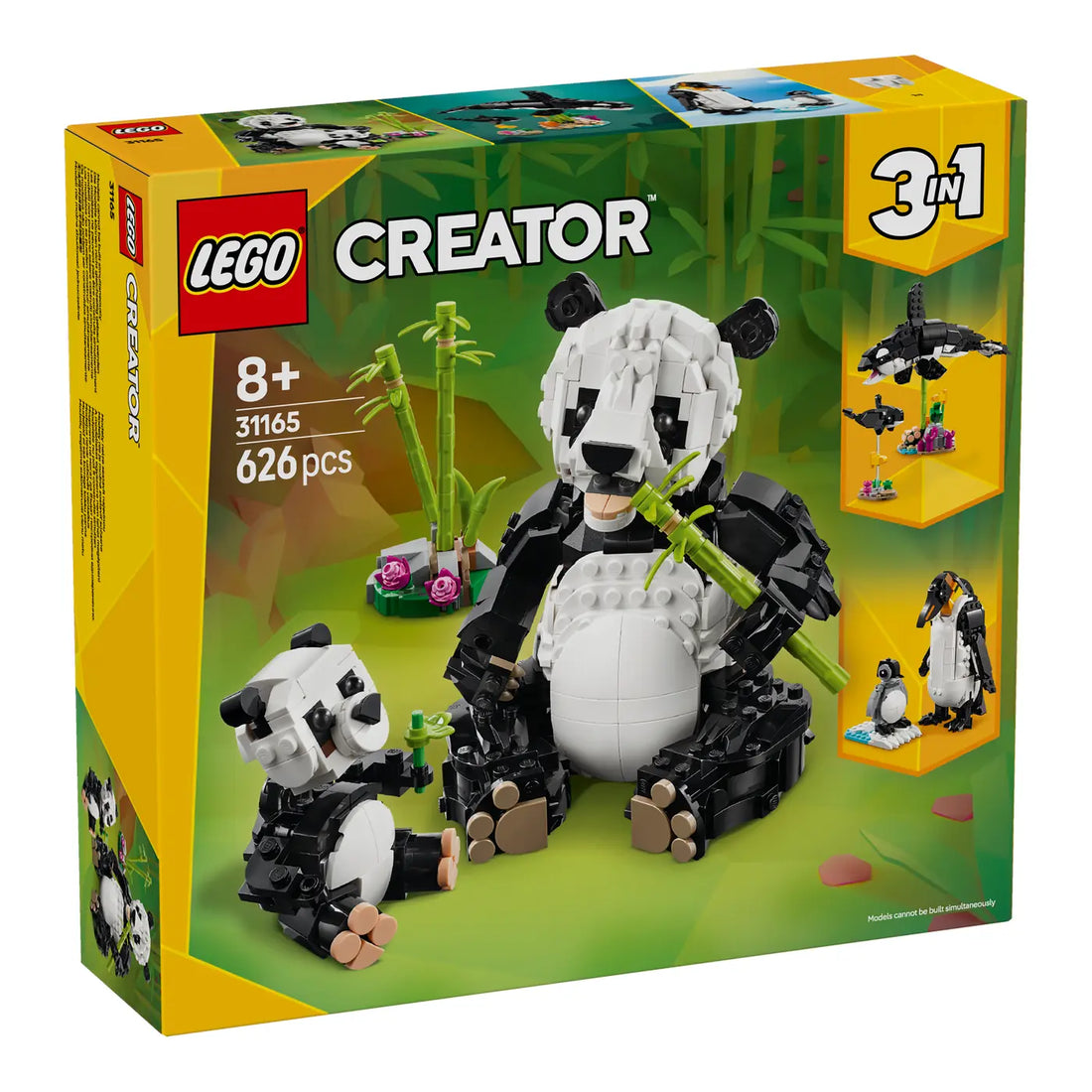 LEGO® Creator 31165 Wilde Tiere: Pandafamilie