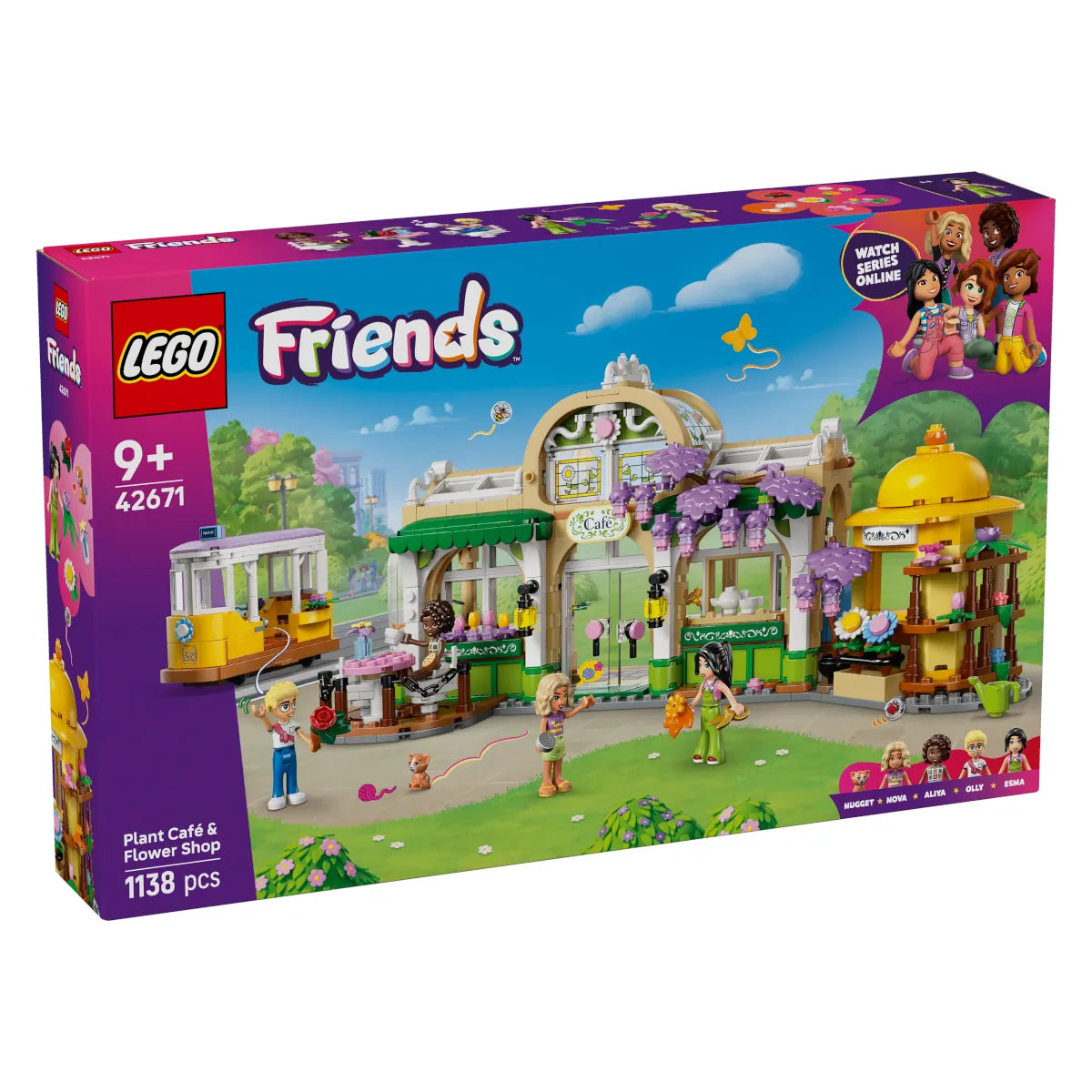 LEGO® Friends 42671 Plant Café &amp; Flower Shop