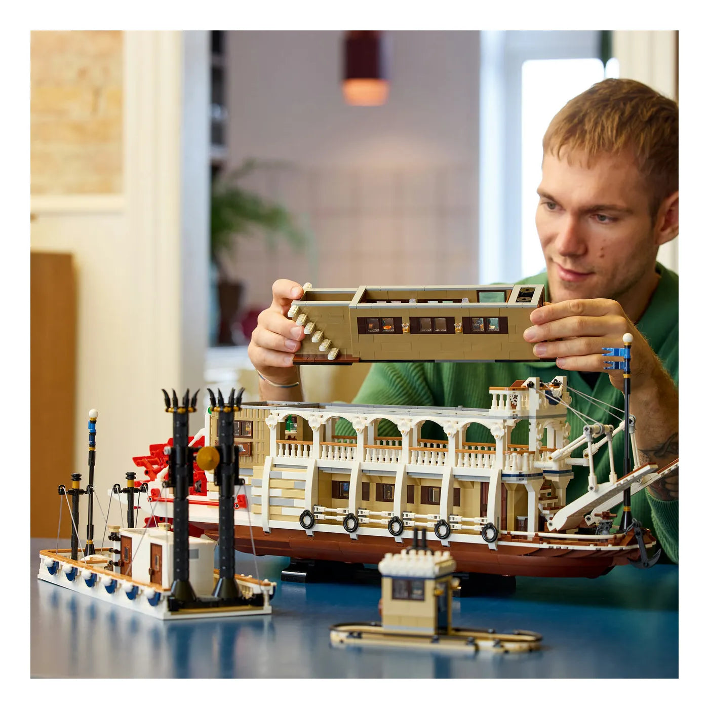 LEGO® Ideas 21356 Flussraddampfer