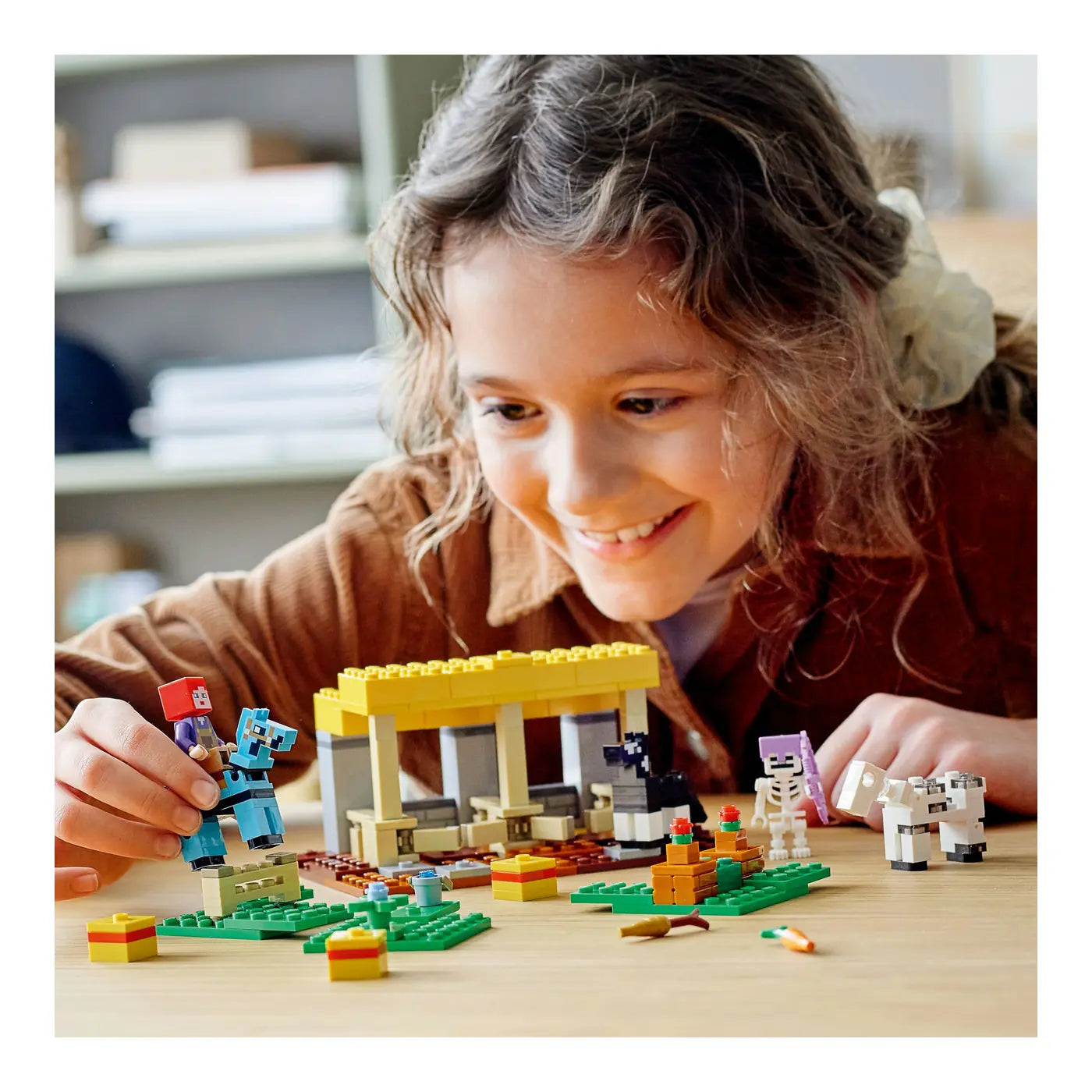 LEGO® Minecraft™ 21171 Der Pferdestall