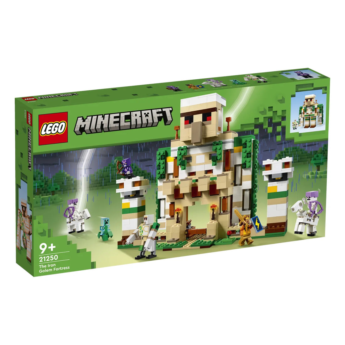 LEGO® Minecraft® 21250 Die Eisengolem-Festung