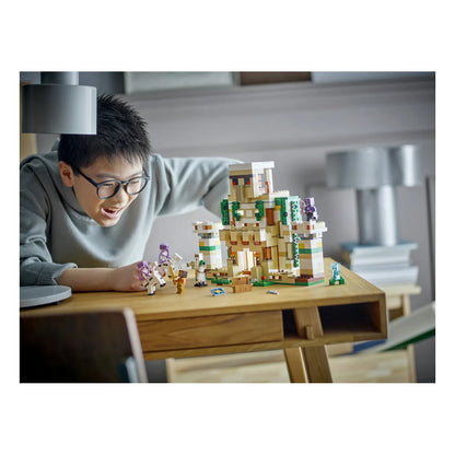 LEGO® Minecraft® 21250 Die Eisengolem-Festung