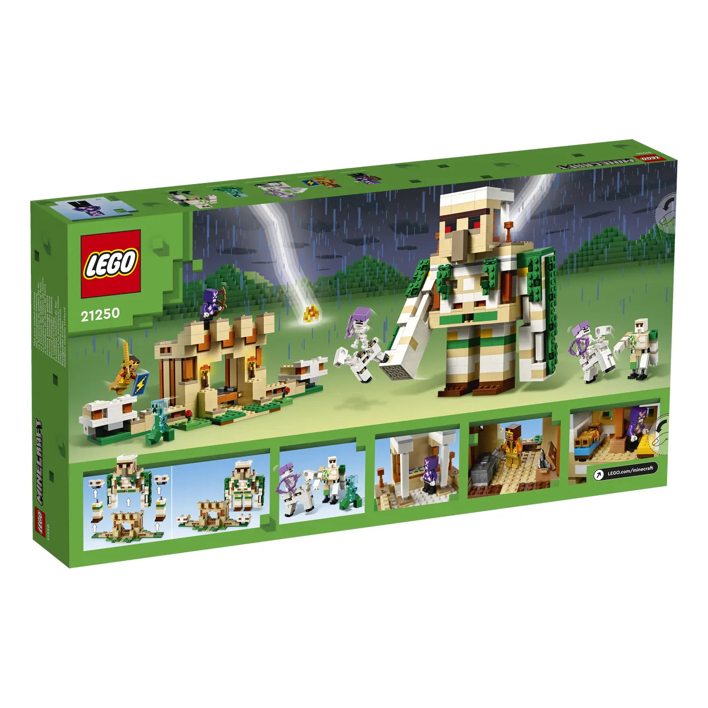 LEGO® Minecraft® 21250 Die Eisengolem-Festung
