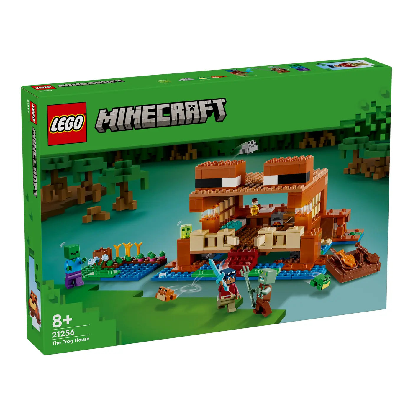 LEGO® Minecraft® 21256 Das Froschhaus