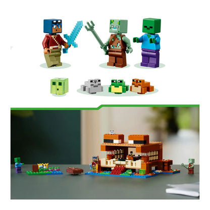 LEGO® Minecraft® 21256 Das Froschhaus