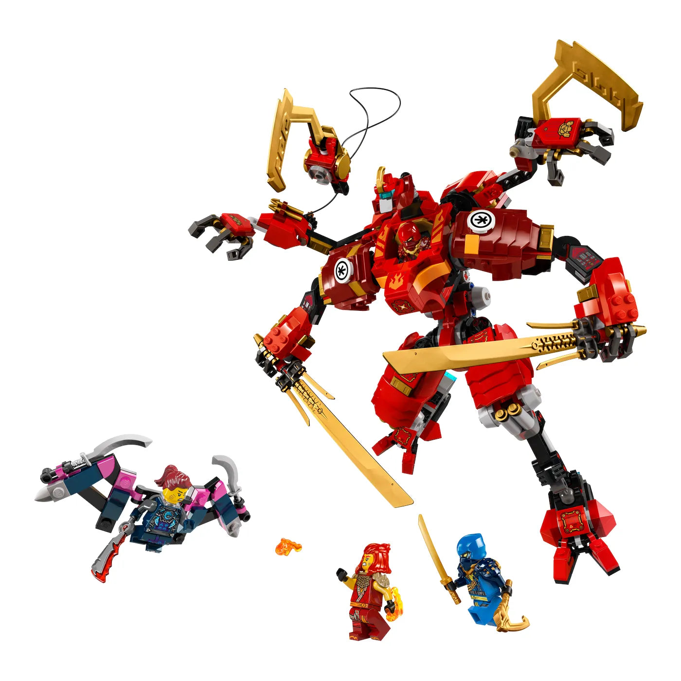 LEGO® NINJAGO® 71812 Kais Ninja-Kletter-Mech