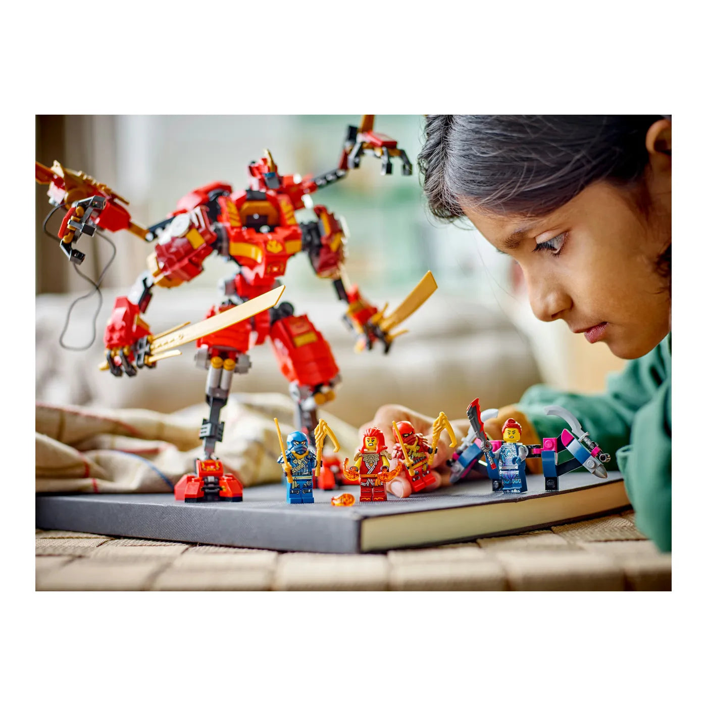 LEGO® NINJAGO® 71812 Kais Ninja-Kletter-Mech