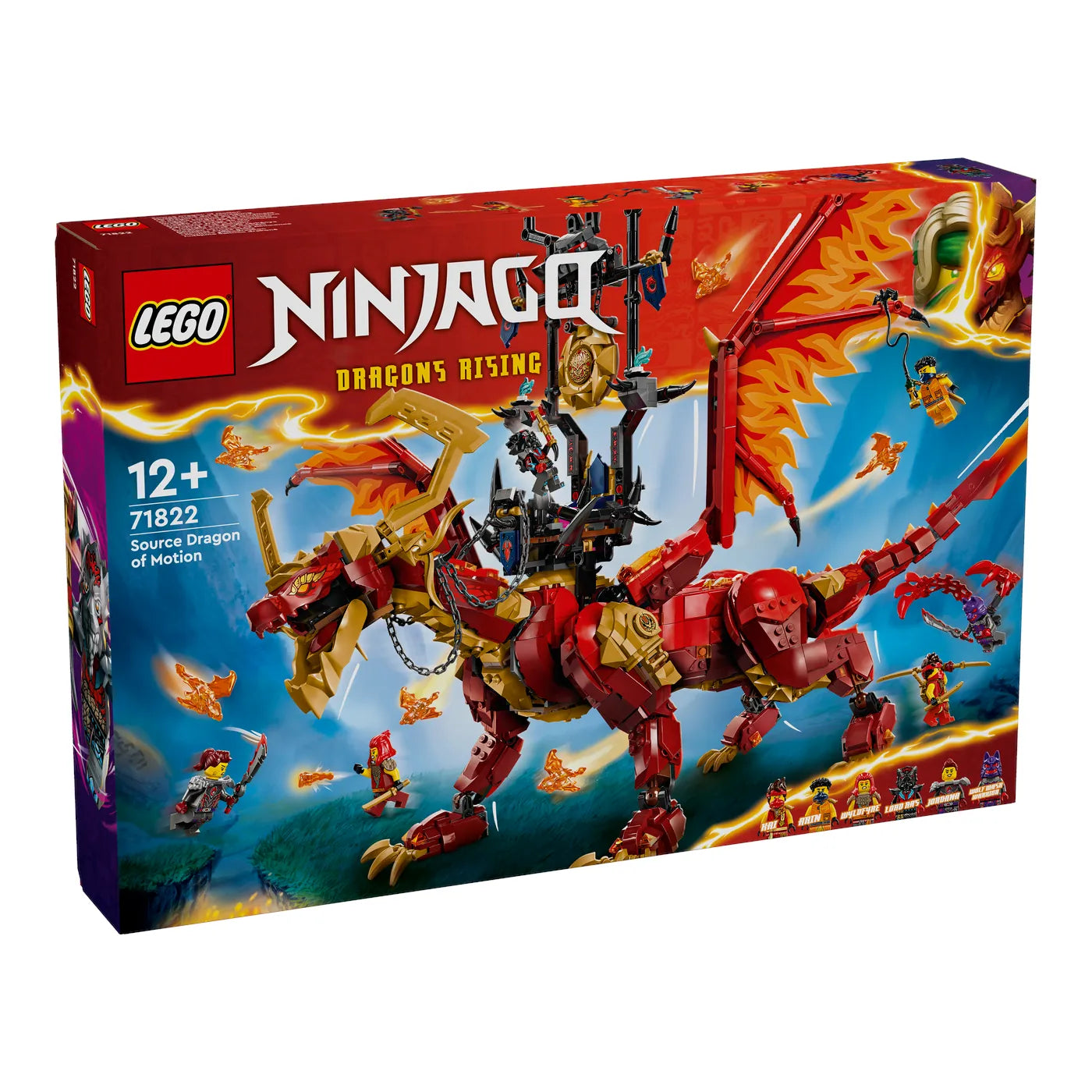 LEGO® NINJAGO® 71822 Quelldrache der Bewegung