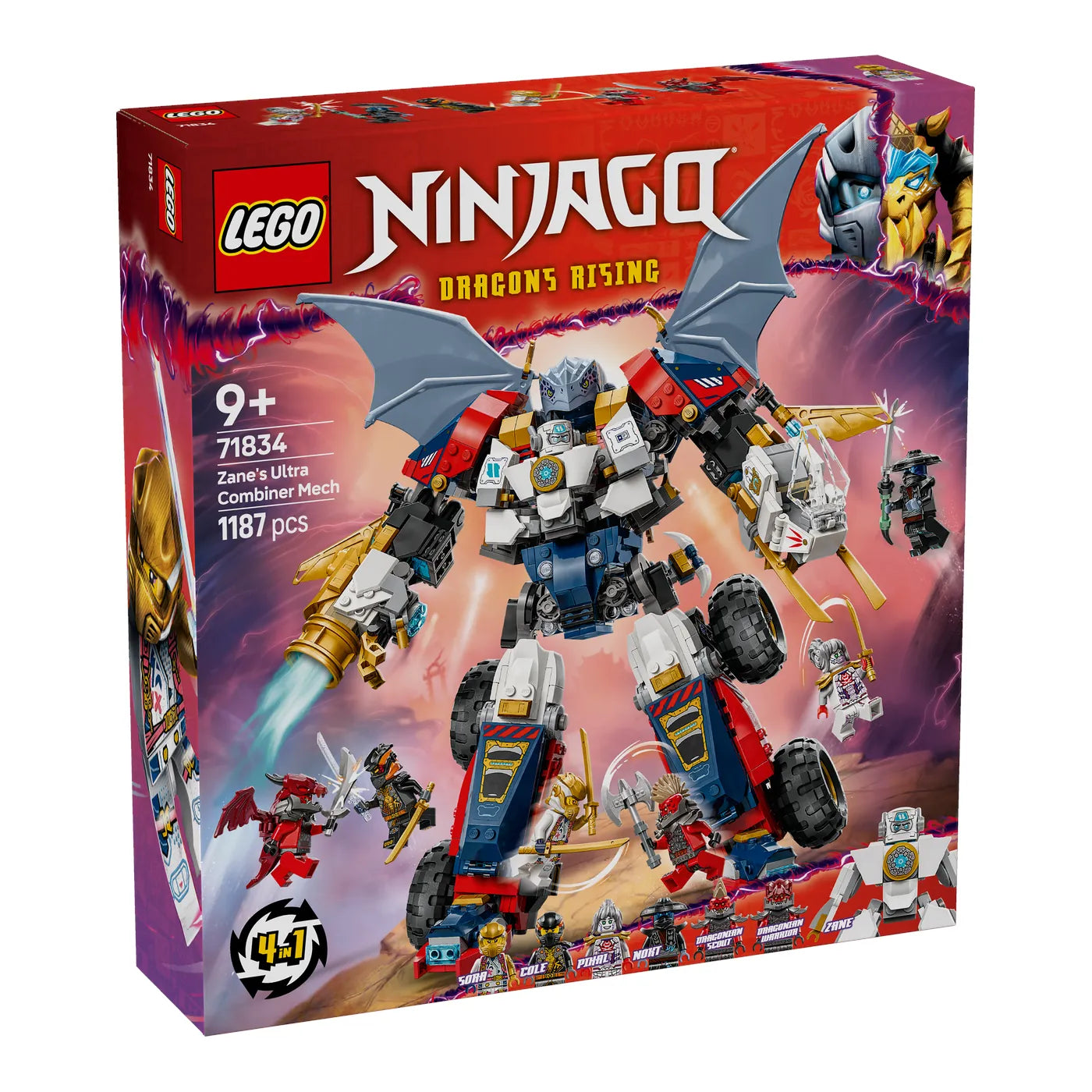 LEGO® NINJAGO® 71834 Zanes Ultra-Kombi-Mech