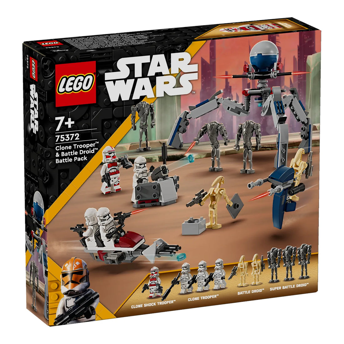 LEGO® Star Wars™ 75372 Clone Trooper™ &amp; Battle Droid™ Battle Pack