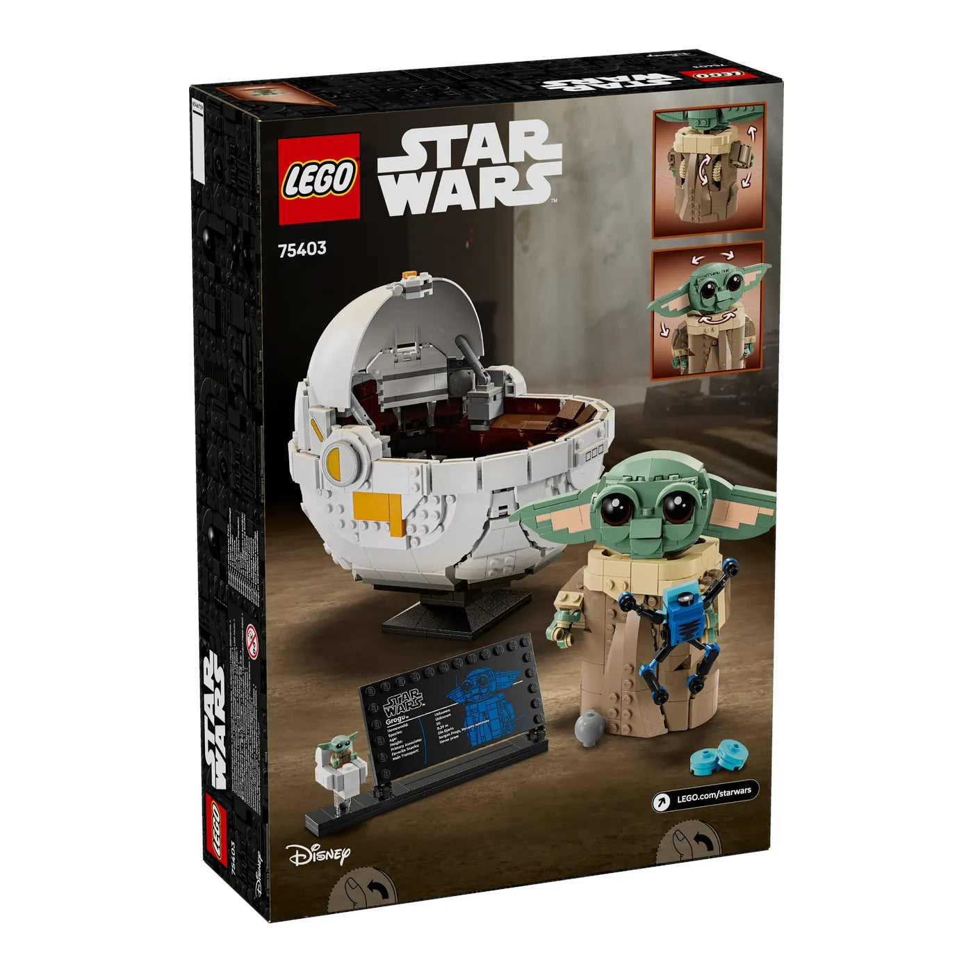 LEGO® Star Wars™ 75403 Grogu™ in seiner Repulsorwiege