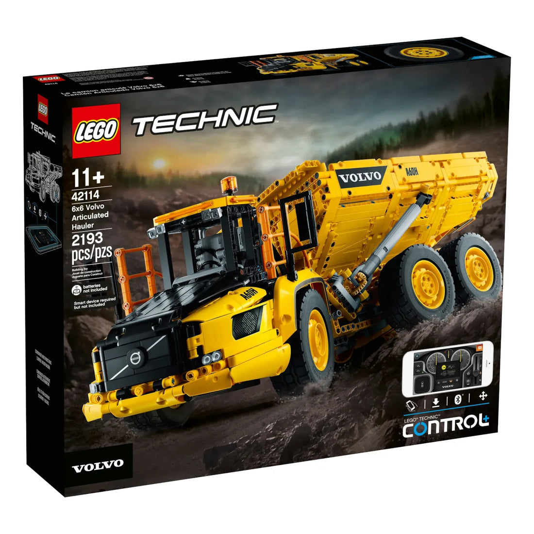 LEGO® Technic 42114 VOLVO AH60 Knickgelenk Kipper