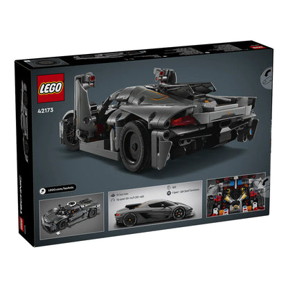 LEGO® Technic 42173 Koenigsegg Jesko Absolut Supersportwagen in Grau
