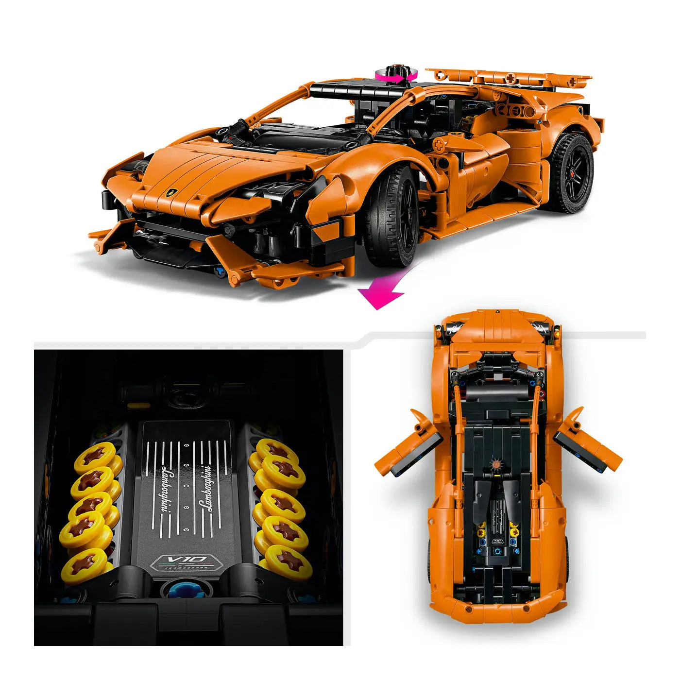 LEGO® Technic 42196 Lamborghini Huracán Tecnica Orange