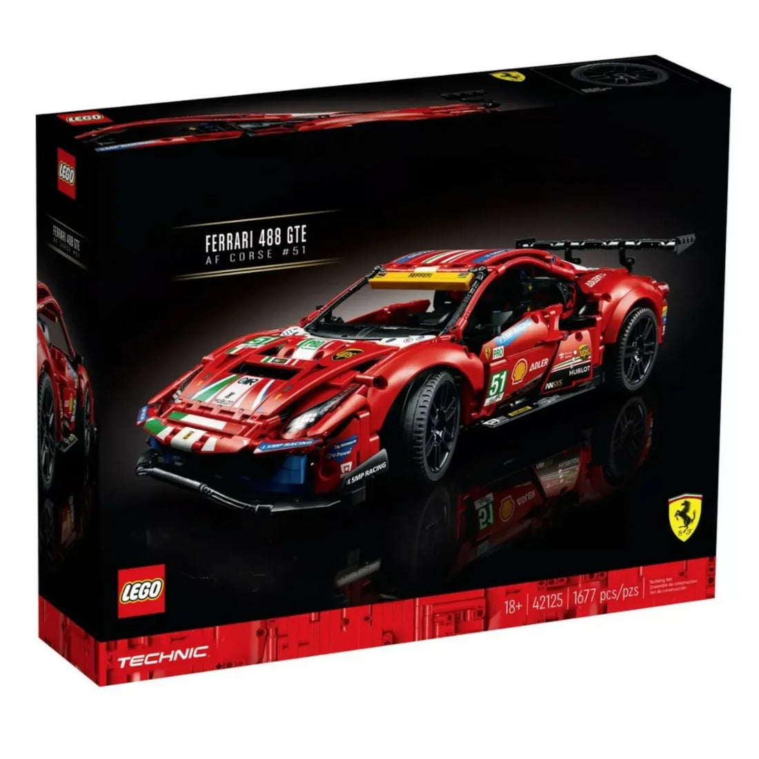 LEGO® Technic 42125 Ferrari 488 GTE “AF Corse 